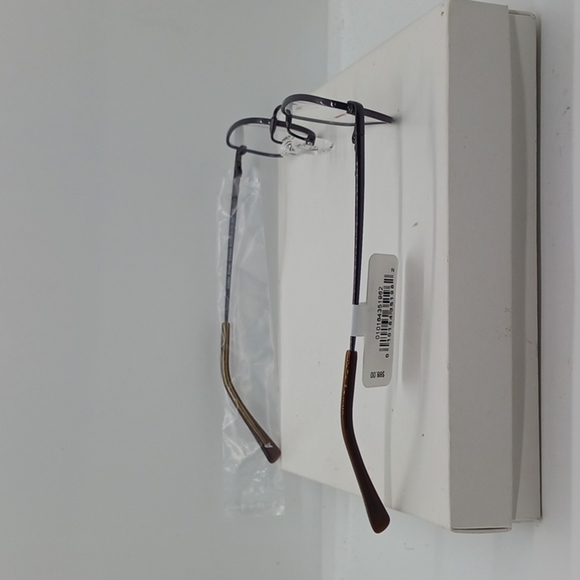 NWT WOMEN\'S A2 RX SAFETY GLASSES FLEX SG602 BROWN SMOKE WITH SIDE SHIELDS main image 4